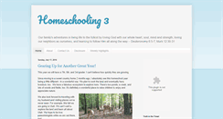 Desktop Screenshot of homeschooling3.com