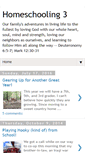 Mobile Screenshot of homeschooling3.com