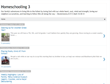 Tablet Screenshot of homeschooling3.com